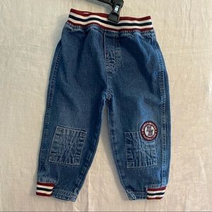 Vintage football style childrens jeans Disney